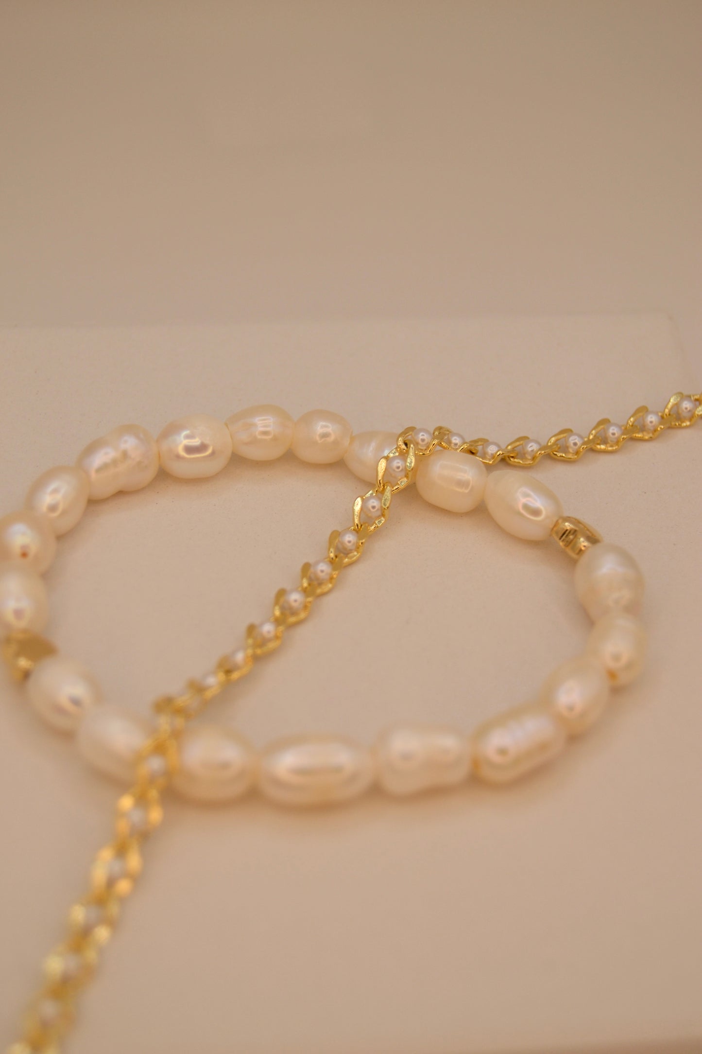 18k Gold & Pearl set