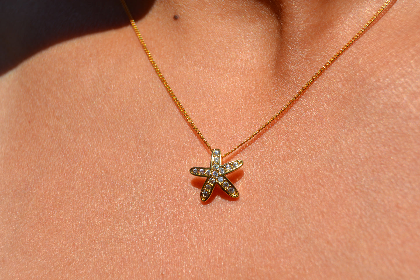 Women's Starlight Starfish Necklace
