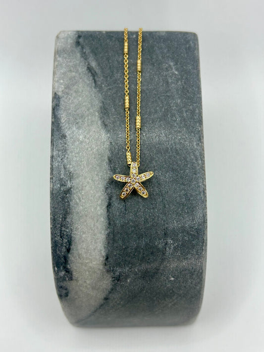 Women's Starlight Starfish Necklace