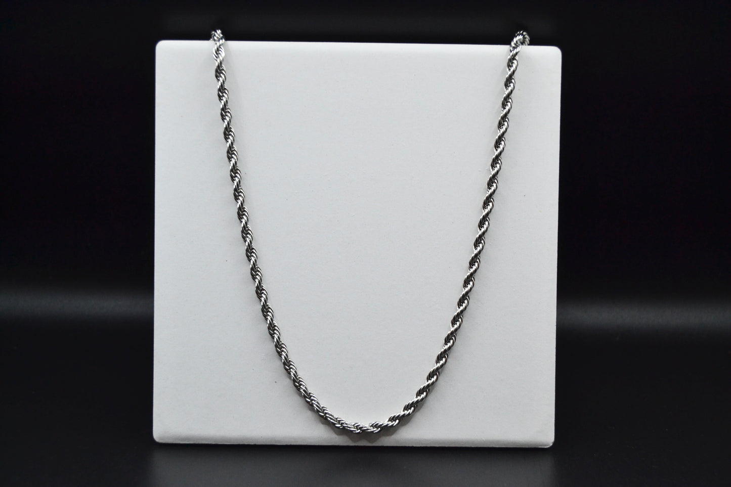Men’s Silver Rope Chain