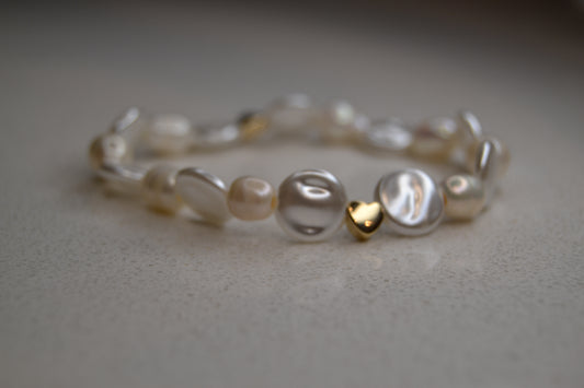 2 style freshwater pearl bracelet